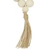A84E-Set Of 18 Beaded Wood Napkin Rings With Table Setting Wedding Party Décor Accessories Napkin Holder Natural Style