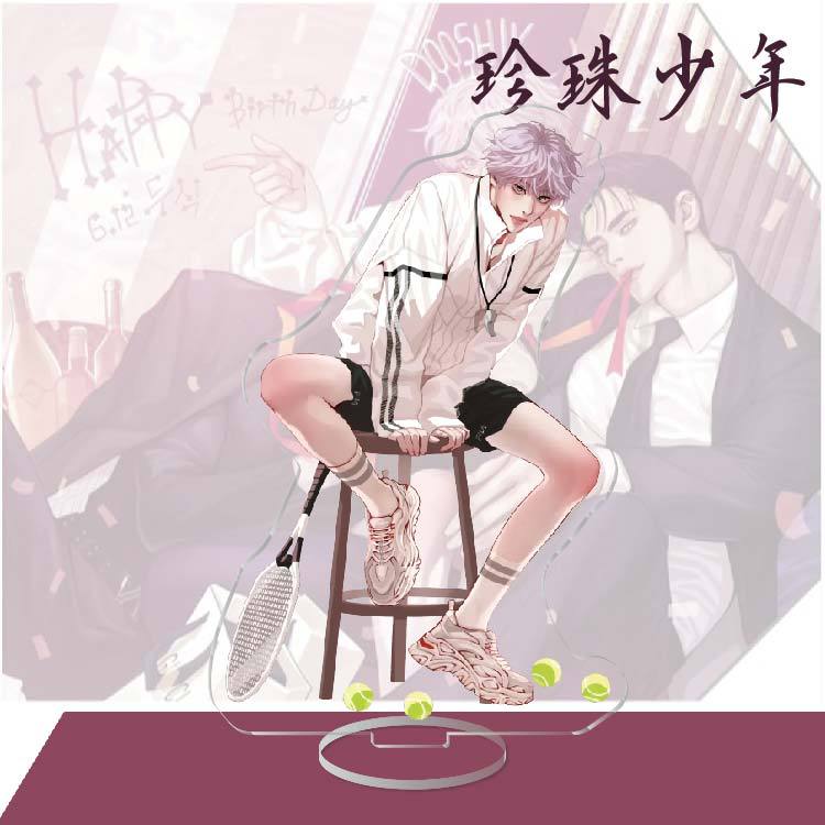 Pearl Youth Peripheral Acrylic Large Standee Zhiqi Hand-Made Desktop Decoration