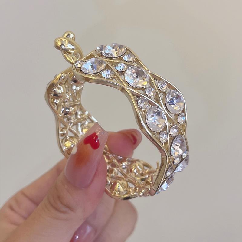 

Модна заколка для волосся Wanzi Zircon Sweet Elegant Women Ponytail Grip Temperament Girls Tassel Headwear Аксесуари для волосся