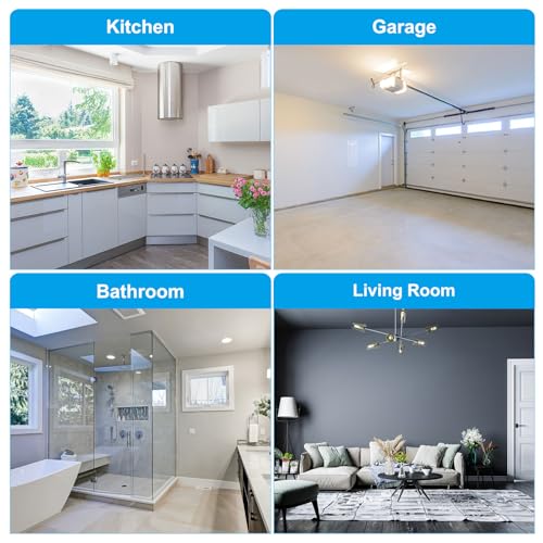 PATIKIL 200mm Round Metal Vent, Adjustable Natural Ventilation System for Home Renovations, Wall-Mounted, Black, 1 Piece