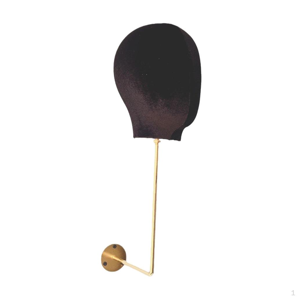 Head Stand, Hat Holder, Display, Mannequin for Hairdressing Training