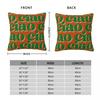 Ciao Fun Retro Italian Pillowcase Polyester Linen Velvet Printed Zip Decor Pillow Case Sofa Cushion Cover