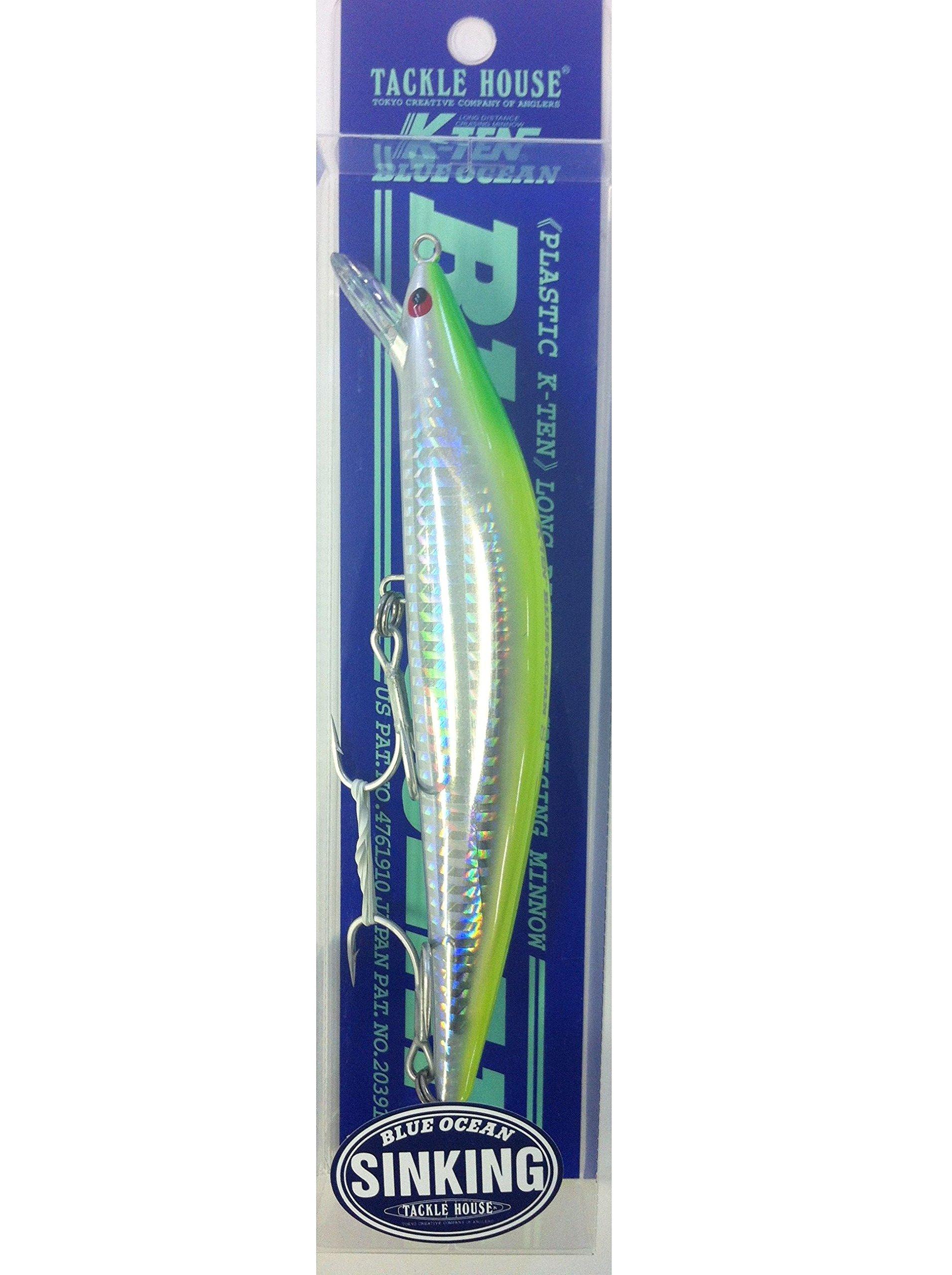

TackleHouse Minnow Blue Ocean BKS 140mm 35g SH Chart Back BKS140 Lure K-TEN #106