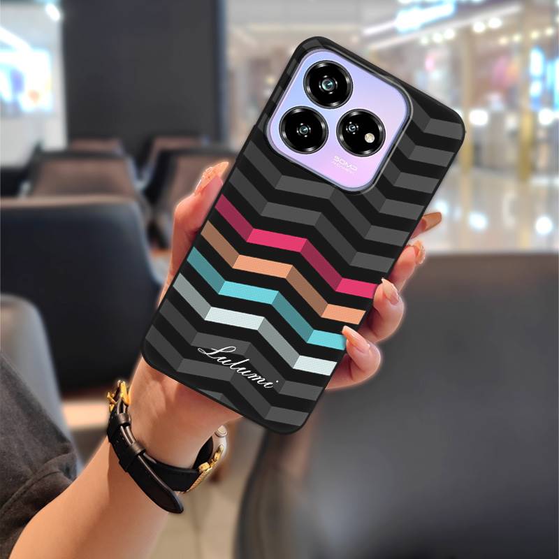 Phone Pouch Silicone Phone Case For ZTE Blade V60 Design/Axon 60 Lite Anti-dust Cartoon Dirt-resistant Anti-knock TPU