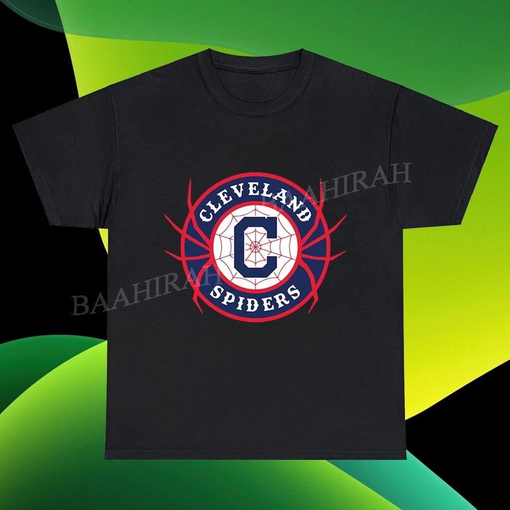 New Cleveland Spiders Logo American Funny T shirt Size S to 5XL S