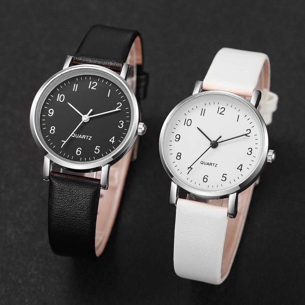 8pcs/set Fashion Women's Quartz Watch Set Simple Elegant Digital Dial Party Watch with Bracelet Set, Gift for Girlfriend