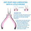 3 Holes Mini Plier For Micro Nano Ring/Links Feather Hair Extensions opener and Removal Tool Hair Pliers Extension Tongs Tools