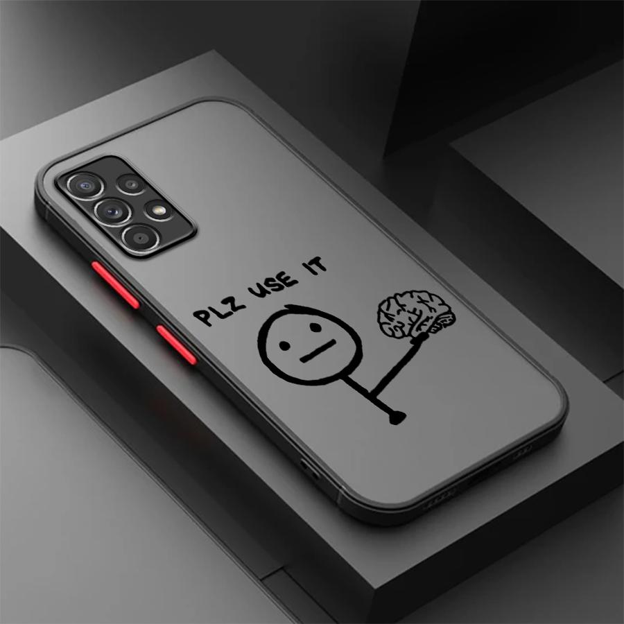 Interessante Cartoon-Handyhülle für Samsung Galaxy A54 A73 A33 A34 A36 A16 A15 A56 A55 A14 A23 A53 A35 A52S A72 A17 A52