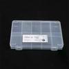 23.5*16.5cm Transparent Car Model Storage Box 10 Grids Toy Dustproof Organizer Case For Diecast Vehicles And Models