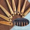 Desirable 5-Piece Kitchen Utensil Set, Made from Natural Acacia Wood, Carved from a Block of Wood, No Glue, Includes Rice Paddle, Spatula, Turner, Ski