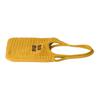 Miu Miu Ivy Knitted Letter Logo Smooth Lines Cotton Tote Bag Shopping Bag Shoulder Handbag Women tote bags Ochre 5BG231_ACQY_F04GL_V_MRO