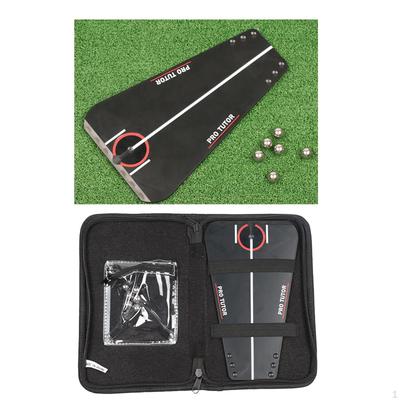 Golf Putting Alignment Mirror Putt Training Aid Trainer Practice