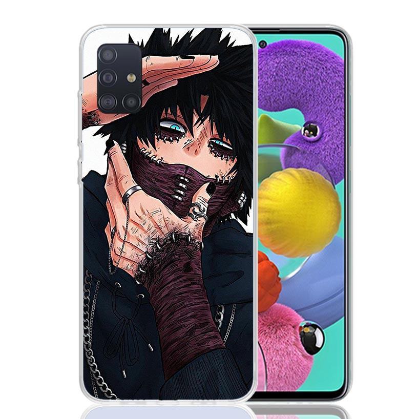 Dabi MHA My Hero A-Academy Phone Case For Samsung Galaxy A52 A32 A22 A12 A02S A50S A30S A51 A31 AA71 Note 20 Ultra 10 S10 Plus G