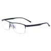 Progressive Multifocal Reading Glasses Blue Light Blocking Half Frame Bifocal +1.00 to +4.00 for Men Women Presbyopia Eyeglasses