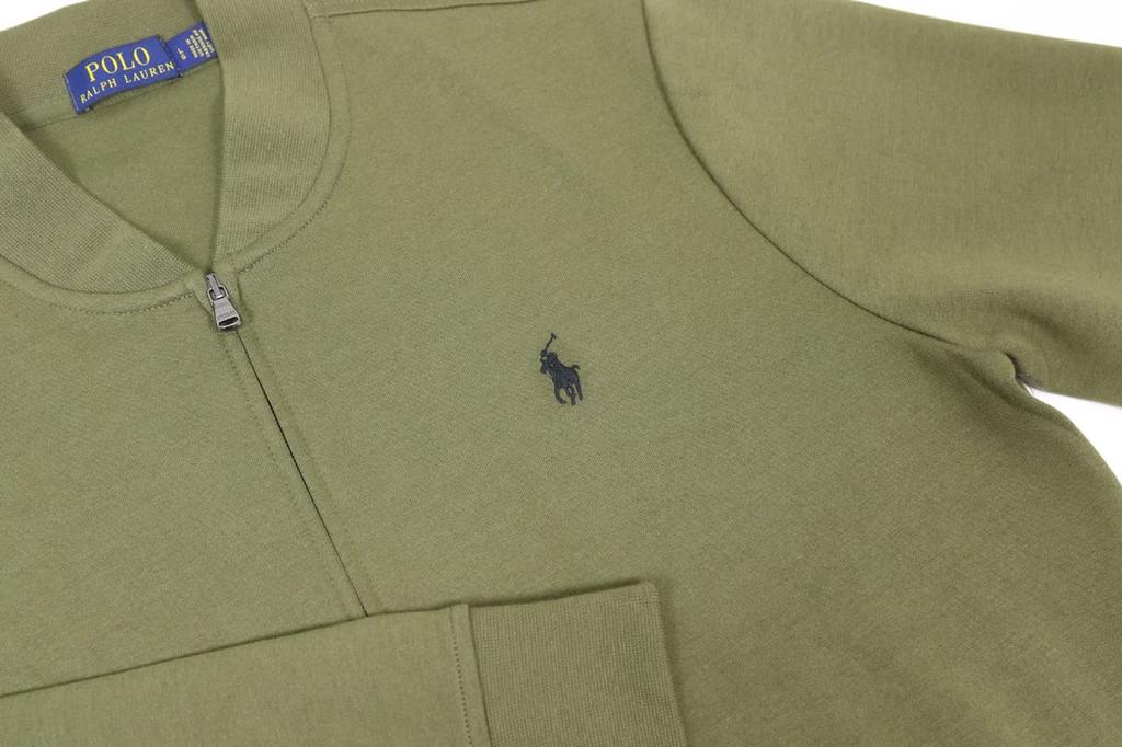 Polo Ralph Lauren Jersey Track Jacket with Embroidered Pony Size Men's Full-Zip Logo, 0102848-M [Used]