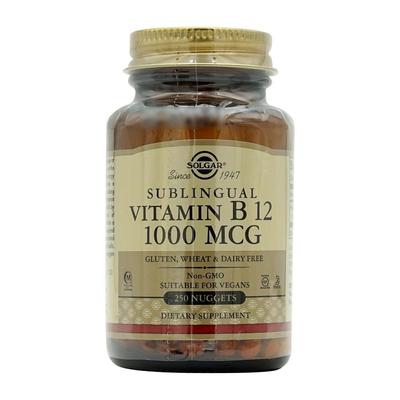Sublinguales Vitamin B12 1000 mcg, 250 Nuggets