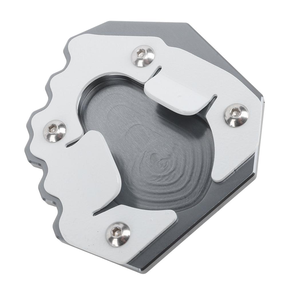 Motorrad Fuß Seitenständer Verlängerung Stützpad Platte Ständerverlängerung Hohe Stabilität Aluminium