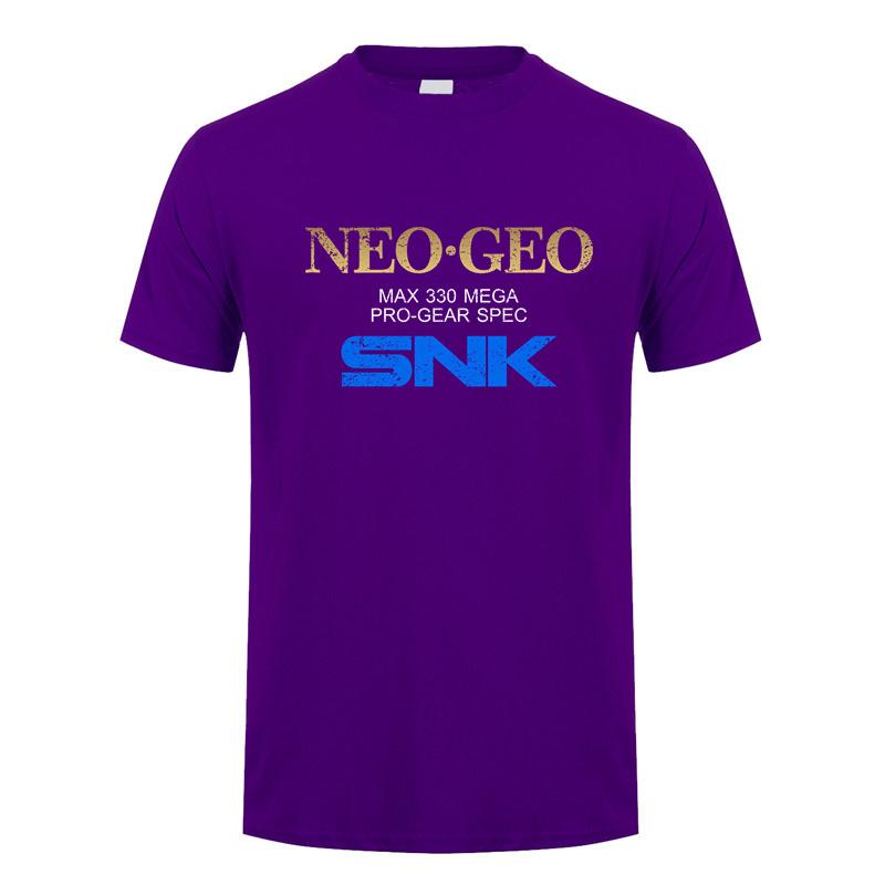Neo Geo Pro Gear Spec T Shirt Summer Men Women Cotton Short Sleeve Neo Geo T-shirts Man Streetwear Tops Tee DZ-059