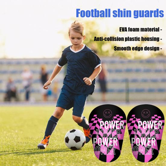1 pereche de mini paratibie de fotbal cu litere model anti-alunecare copii adolescenti adulti jucatori tibie miniaturale protectoare jocuri de fotbal echipament de protectie