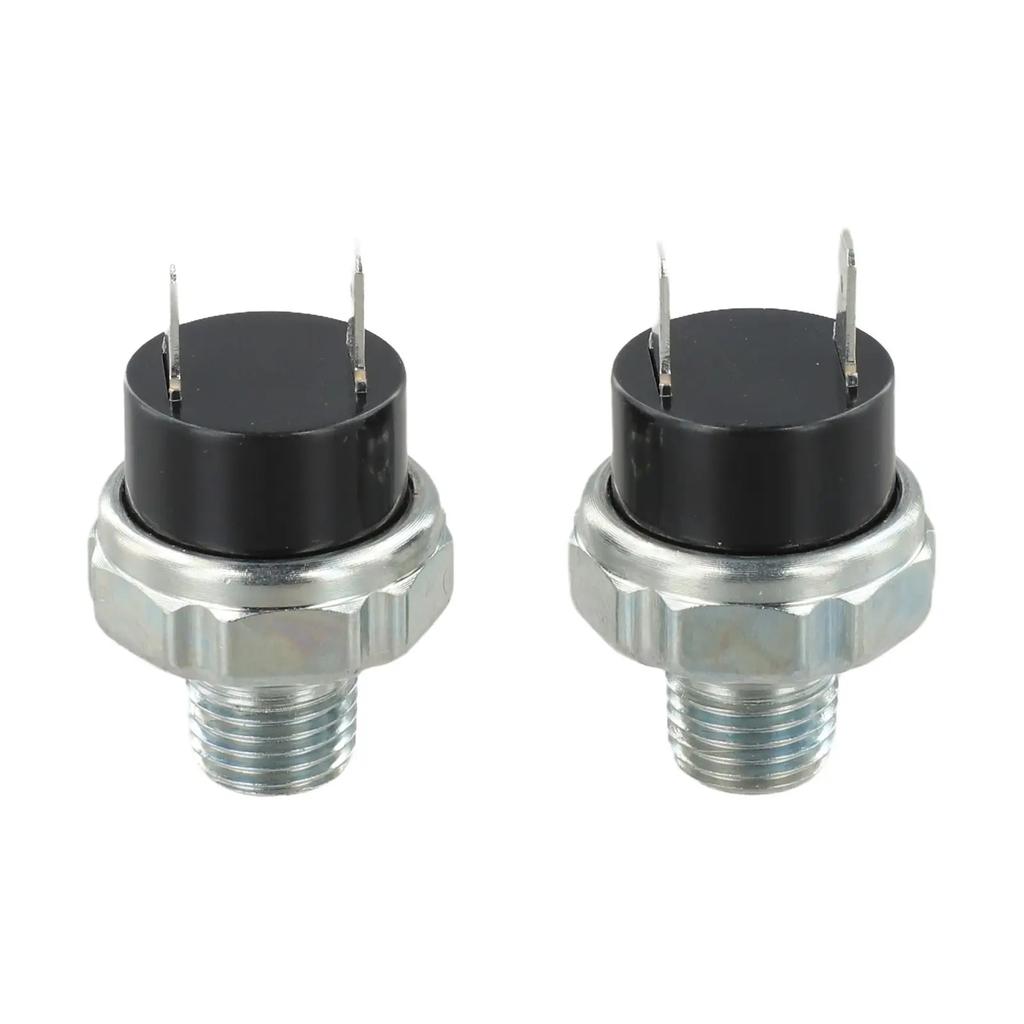 Air Compressor Valve Switch 18 NPT Thread Air Pressure Control Switch with 90 120PSI and 120 150PSI Options for Pneumatic Use