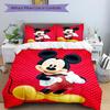 Mickey Mouse Adventure Print 3Pcs Bedding Setduvet Cover With 2 Bedropillowcase Home Birthday Gift