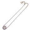 Chanel ABG722B22896 Necklace Champagne Gold Metal/leather Women