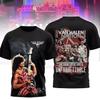 Rockowy Zespół Van Halen Retro Koszulka Unisex Drukowana 3D na Lato Uliczny Hip-hop Trend Krótki Rękaw Okrągły Dekolt Y2K Top Odzież Męska