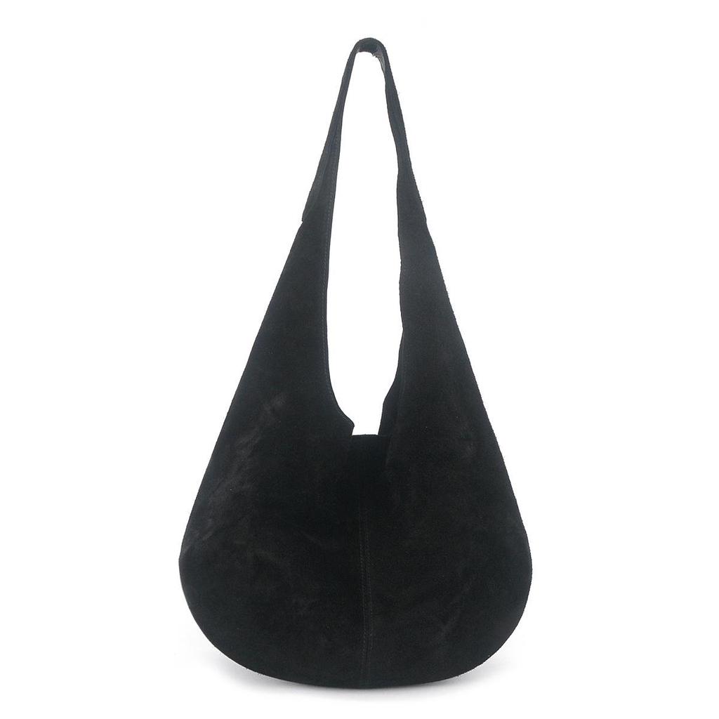 Retro Frosted Women's Bucket Bag 2025 - Large Capacity, High-End Tote & Underarm Bag in New Lazy Style