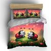 Ladybug Love Set For Decorations Exquisite Three-Piece Bedding Set Gift For Kids And Adults