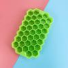 Silicone Honeycomb Ice Tray with Lid for DIY Ice Cubes - Creative Ice Mold Box for Children