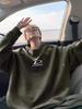 Men's Hip Hop Suede Velvet Hoodie - 2025 Spring & Autumn Couple Style
