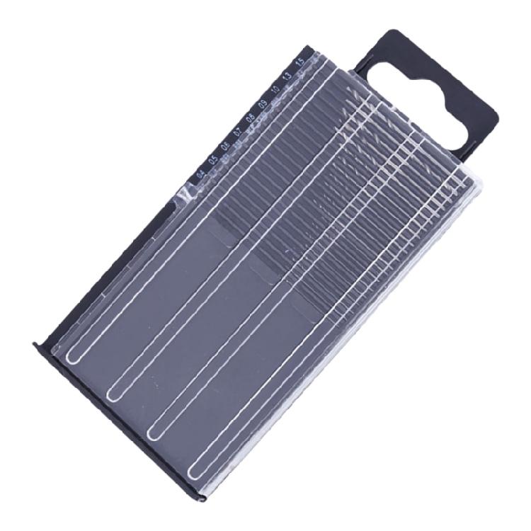 

20/25Pcs Assorted Size Mini Twist Drill Bits Set for Intricate Drilling Tasks in Various Materials with Easy Access Box