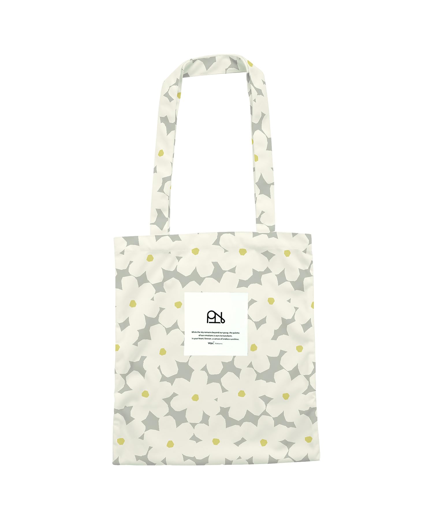 Patterns Tote Florage Wpc. Water-Repellent Bag, Off, W108-592-204