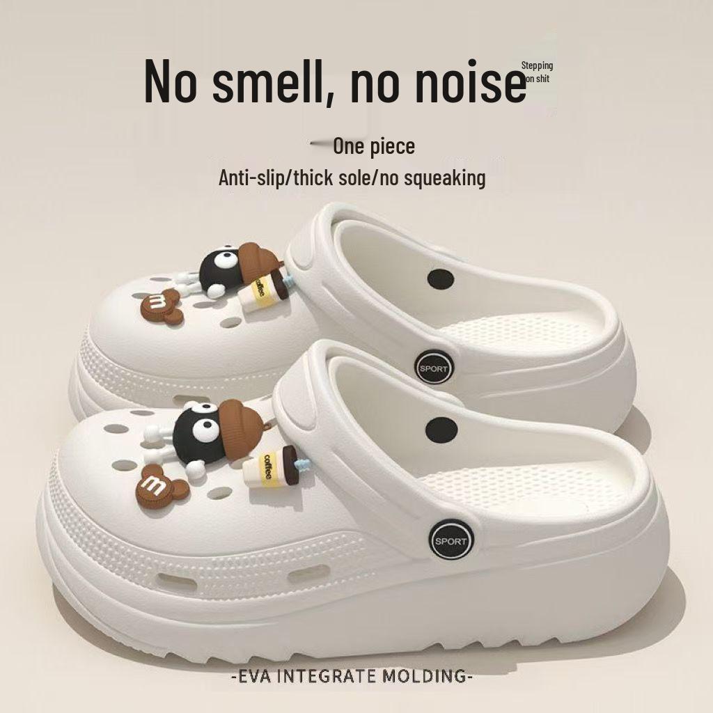 Women's Thick-Soled Non-Slip Summer Sandals: Breathable, Outdoor-Ready, Comfortable Slippers