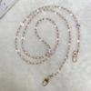 120cm Transparente Perlen Telefon Gurt Crossbody Kette Telefon Lanyard