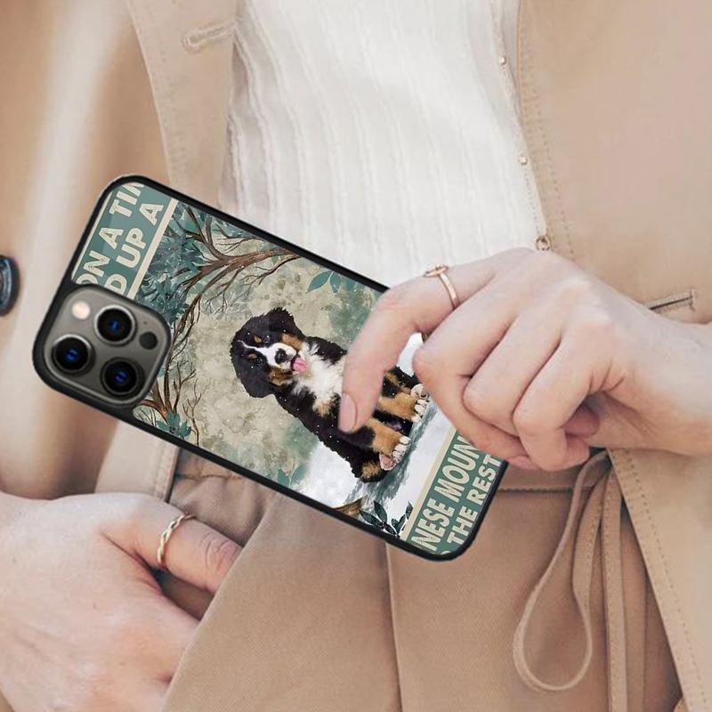 BERNESE MOUNTAIN PUPPY DOG Magnetic Phone Case For APPLE iPhone 17 Air 16 14 13 12 Pro Max 15 Plus Wireless Charge MagSafe Cover iPhone 14