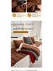 Handmade Autumn/Winter Plush Straight Row Sofa Cushion - New Thickened Design