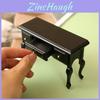 Mini Dollhouse Furniture Desk And Vanity With Wooden Design For Home Decor And Kids