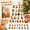 Acrylic Forest Animal Hanging Ornaments - Pack Flat 2D for Keychains and DIY Crafts