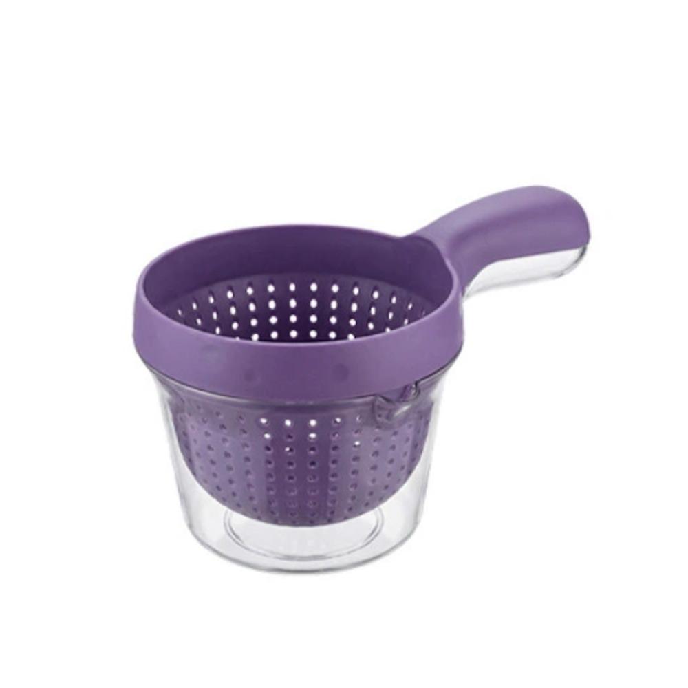 Detachable Double Drain Basket with Handle 2 In 1 Vegetable Washing Bowl Drainage Basket  Household