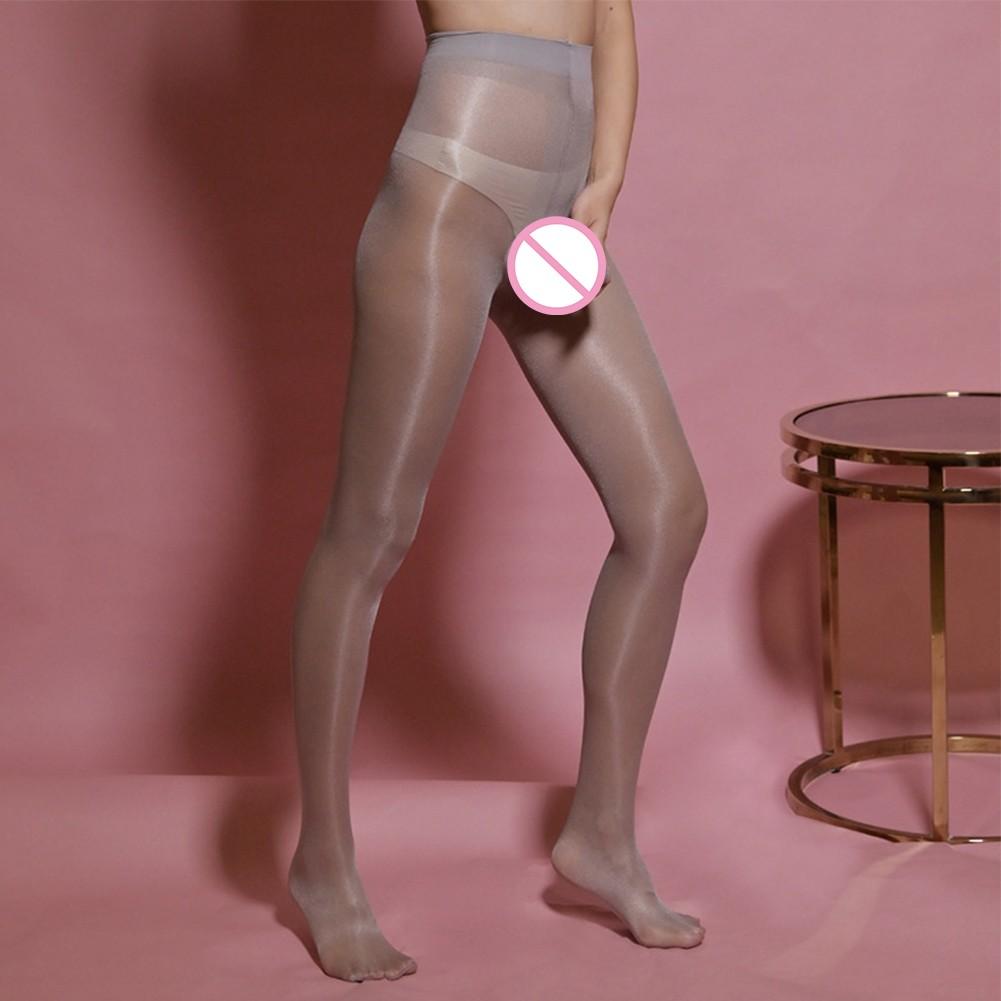 Glatte strømpebuksestrømper for menn Utral-tynn fri størrelse