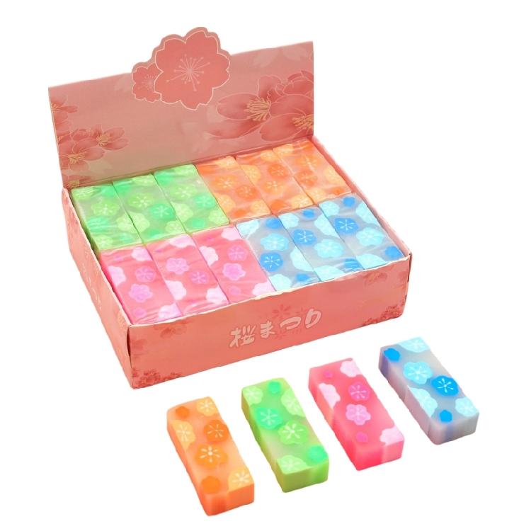 

Pack of Compacts Adorable Fruits Shaped Erasers Playful Fruits Design For Pencil Cases Study Use And Teacher Supplies