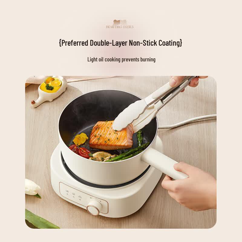 BEAR 2.5L Multi-Functional Electric Cooking Pot CN Plug (adapter Included)