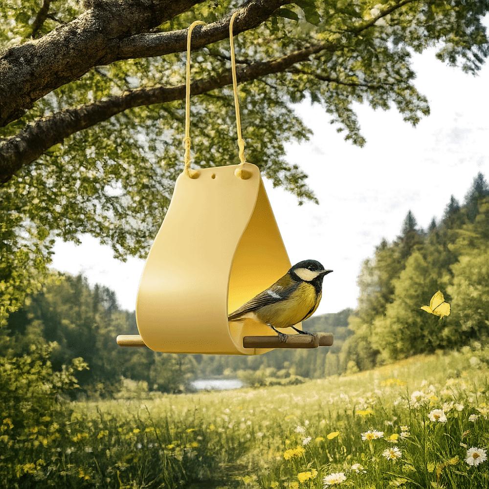 Waterproof Automatic Feeder Large Capacity Hummingbird Feeder Bird Feeding Tray Backyard