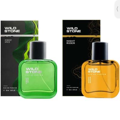Perfume de larga duración Forest Spice and Night Rider para hombre, paquete de 2 (30 ml cada uno)
