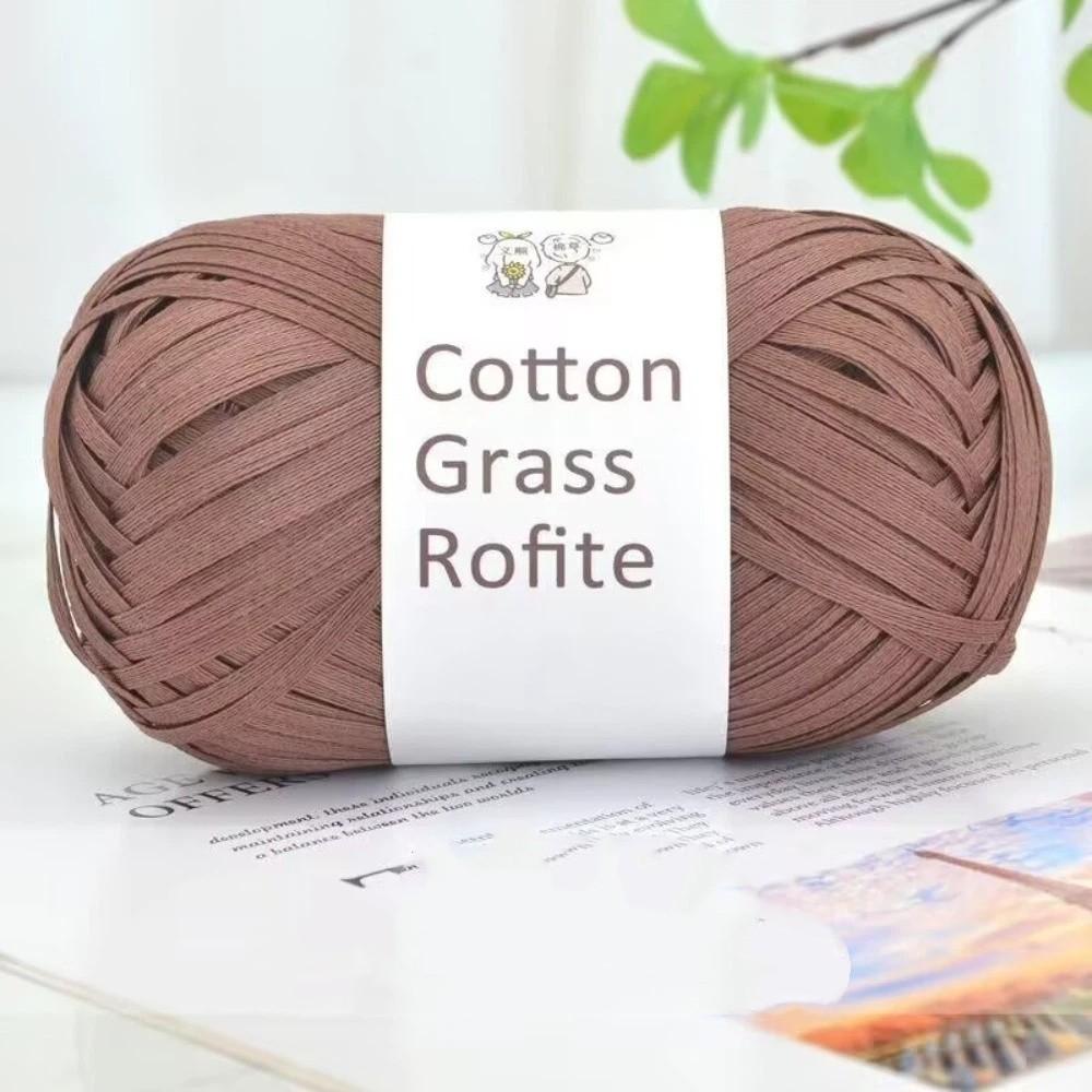 Multicolour Raffia Straw Yarn DIY Packaging Tape New Gift Wrapping Rope Knitting