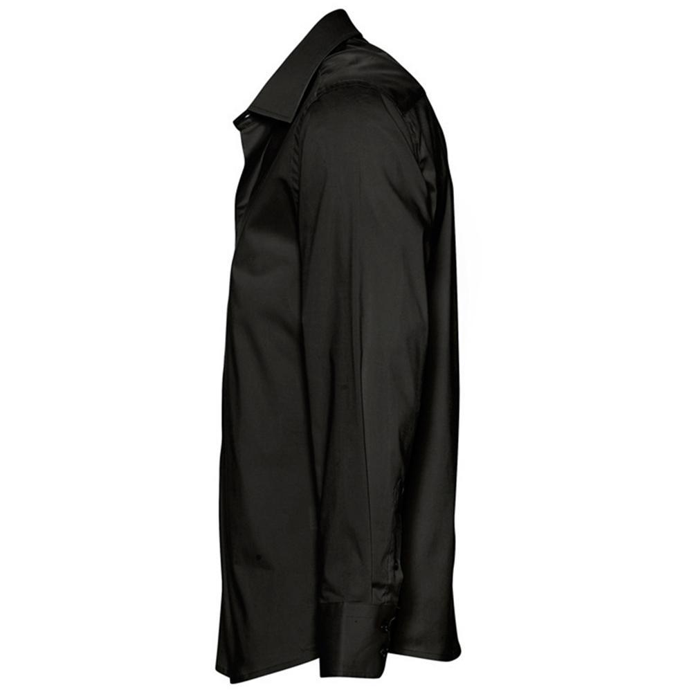 Mens Brighton Long Sleeve Fitted Work Shirt