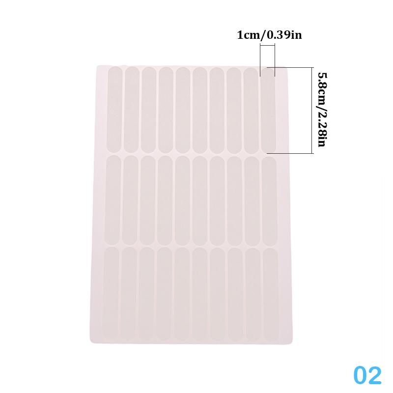 

30 шт. Прозрачная двусторонняя клейкая лента для типсов, самоклеящаяся лента, дисплей-бар, инструмент для демонстрации образцов нейл-арта, товары для ногтей as the picture