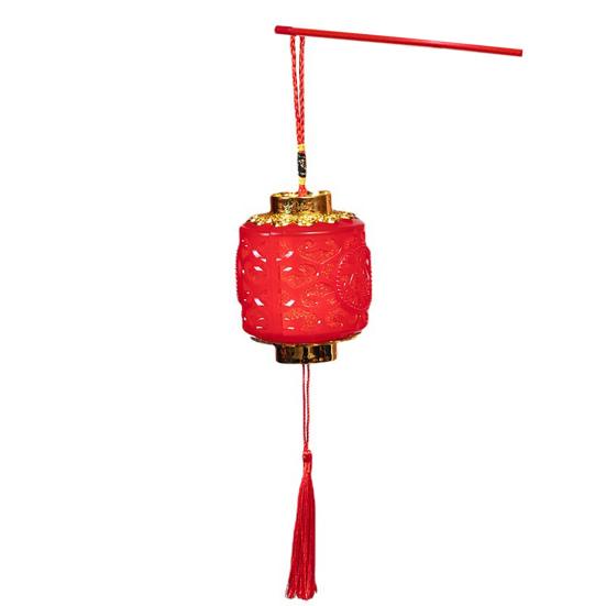 Chinese Festive Lantern Safe Fine Workmanship High-quality Traditional Red for Children