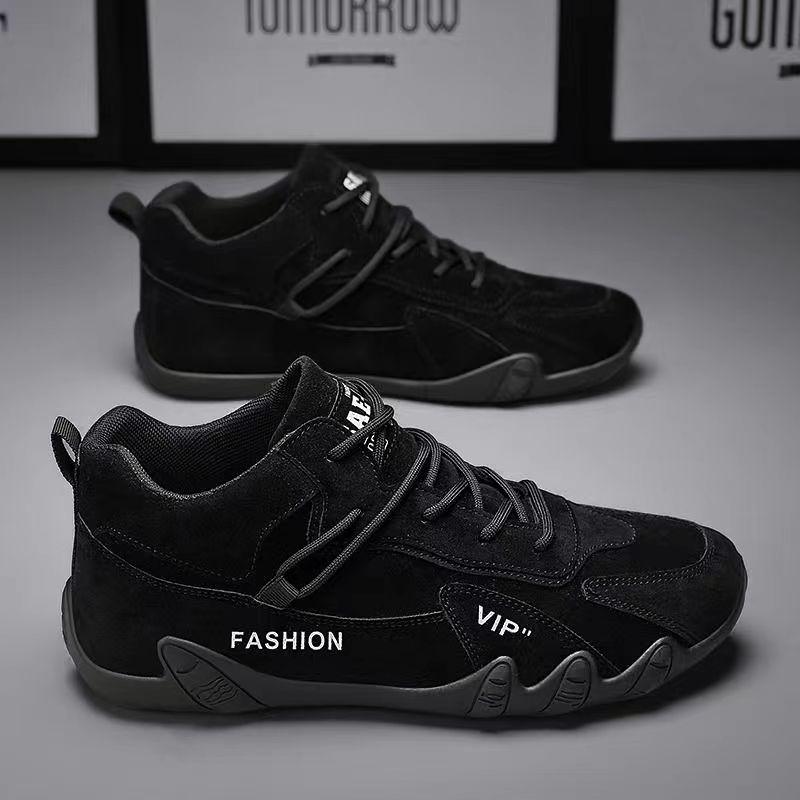 Men's Shoes Trend All Match Construction Site Work Anti-slip Labor protection tide Shoes